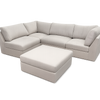 Solterra Modular Sectional with Ottoman - Beige