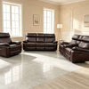 Harbor Ridge Reclining Living Room Set - Brown