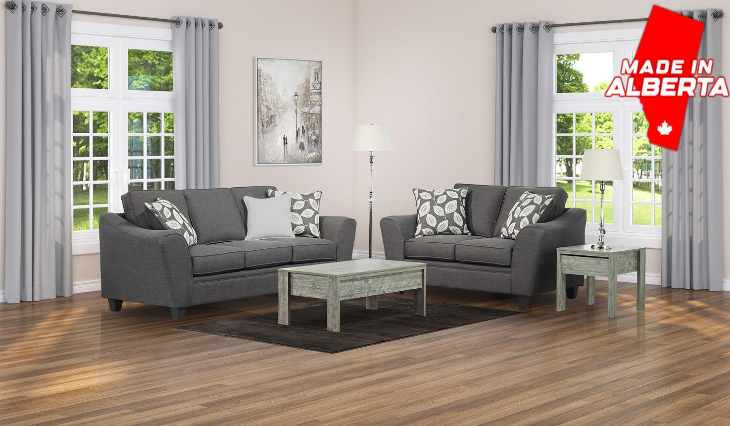 1010 - Paradigm Smoke Sofa