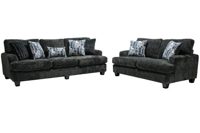 1025 - Galactic Charcoal Sofa