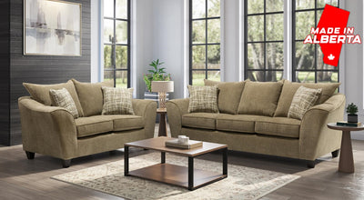1075 - Captive Brownstone Sofa