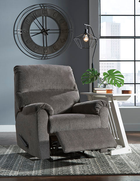 Wade - Reclining Chair - Grey