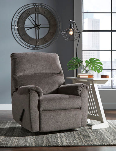 Wade - Reclining Chair - Grey