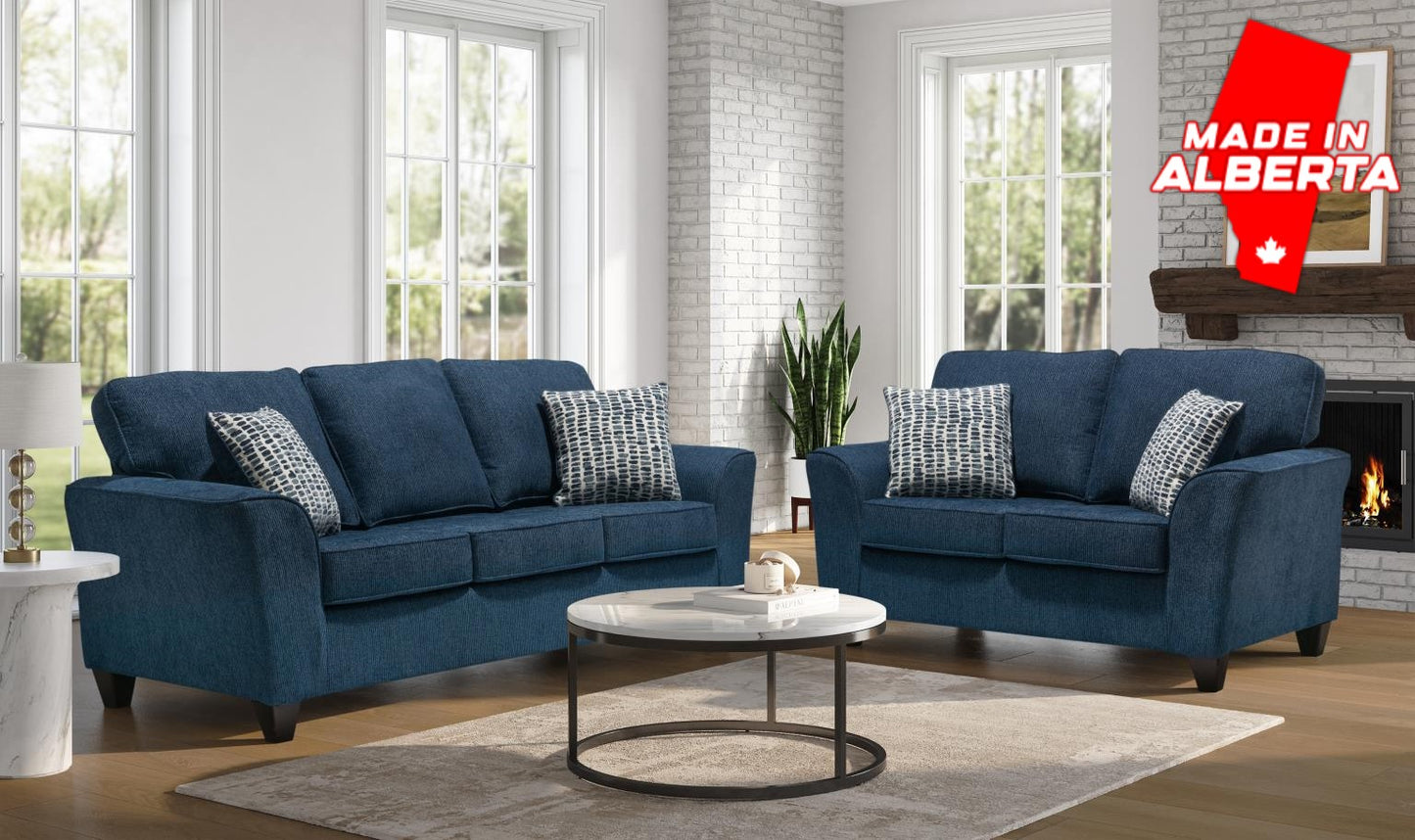 1118 - Exhale Cobalt Sofa