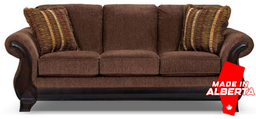 1149 - Showcase Brown Sofa