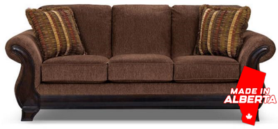 1149 - Showcase Brown Sofa