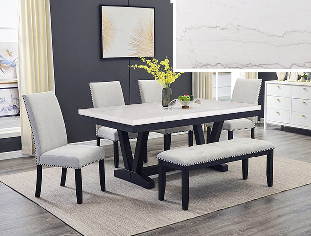 1321 Varley 6 Piece Rectangular Dining Room Set