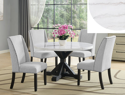 Vance 5 Piece Round Dining Room Set