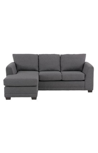 1540 - Hades Grey Sofa Chaise
