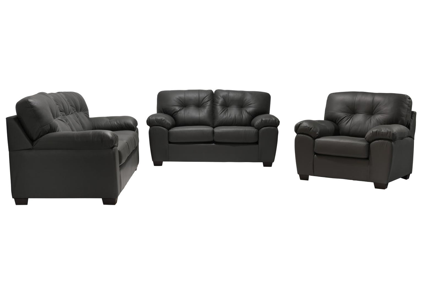 1612 - Dark Grey Sofa