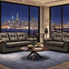 1612 - Dark Grey Sofa