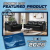 1612 - Black Sofa