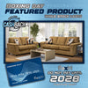 1643 - Vertex Camel Sofa