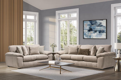 1672 - Heppner Wood Sofa