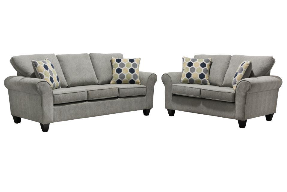 1808 - Surge Ash Sofa