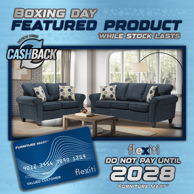 1808 - Blue Argent Sofa