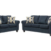 1808 - Blue Argent Sofa