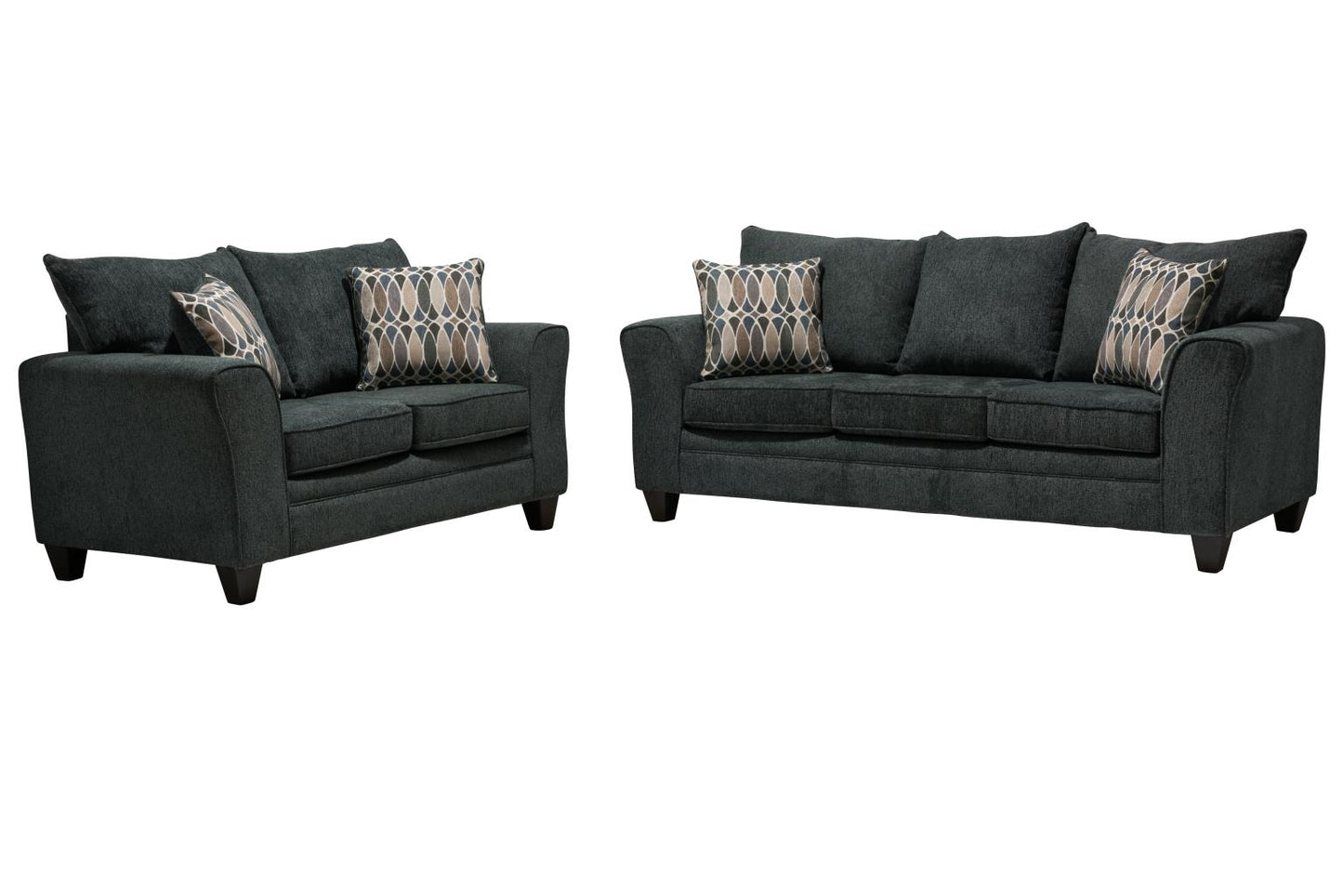 1828 Charcoal Sofa