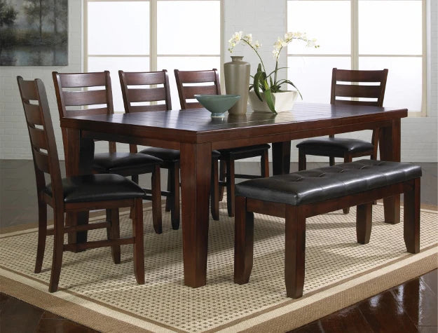 2152 Bardstown 6 Piece Dining Set - Brown