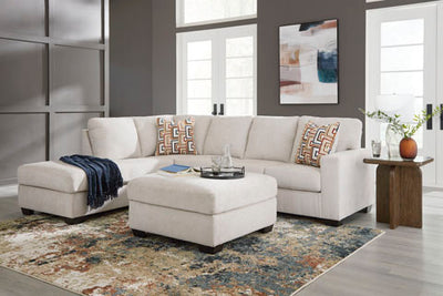 Arctic Haven - Left Chaise Sectional - Off-white