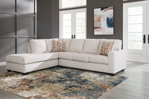 Arctic Haven - Left Chaise Sectional - Off-white