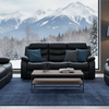 Cooper - Reclining Sofa, Loveseat and Chair Set - Black