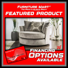 6122 Grey Champion Swivel Cuddle Chair