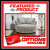6129 Galactic Parchment Swivel Cuddle Chair