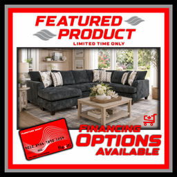 6140 - Coastline Charcoal Sectional