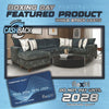 6140 - Coastline Charcoal Sectional