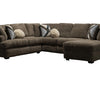 6255 - Ultra Plush Sectional - Brown