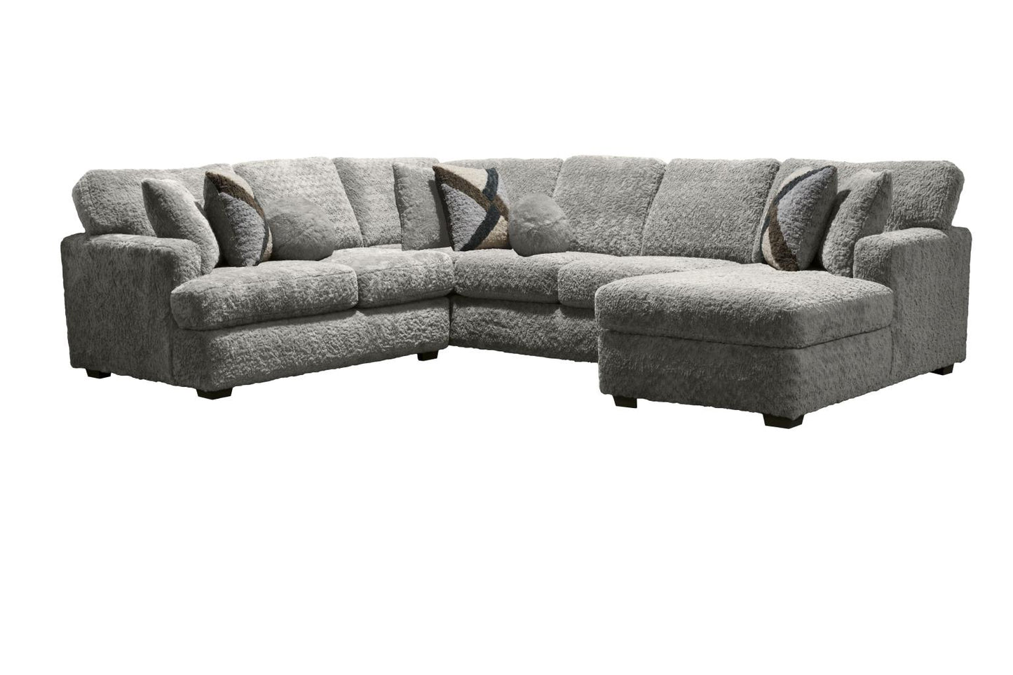 6255 - Ultra Plush Sectional - White