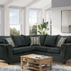 6828 - Charcoal Sectional