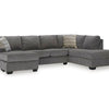 Dax - U shape Sectional - Grey