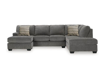 Dax - U shape Sectional - Grey