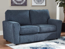 Teo - Loveseat - Soft Blue