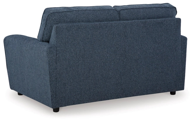 Teo - Loveseat - Soft Blue