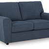 Teo - Loveseat - Soft Blue