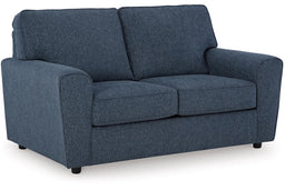 Teo - Loveseat - Soft Blue