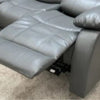 Hudson - Reclining Sofa, Loveseat and Chair Set - Dark Grey