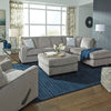 Anton 2 Piece Fabric Sectional - Alloy