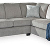 Anton 2 Piece Fabric Sectional - Alloy