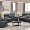 Harper - Reclining Sofa, Loveseat and Chair Set - Grey