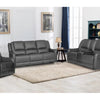 Harlow - Reclining Sofa, Loveseat and Chair Set - Grey