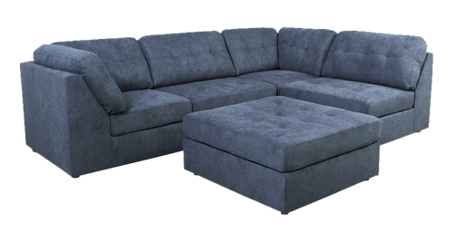 9477 Sectional - Blue