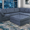 9477 Sectional - Blue
