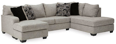 Megginson - U shape Sectional - Grey