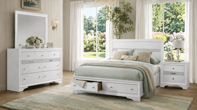 Alamar Queen Bedroom Set - White