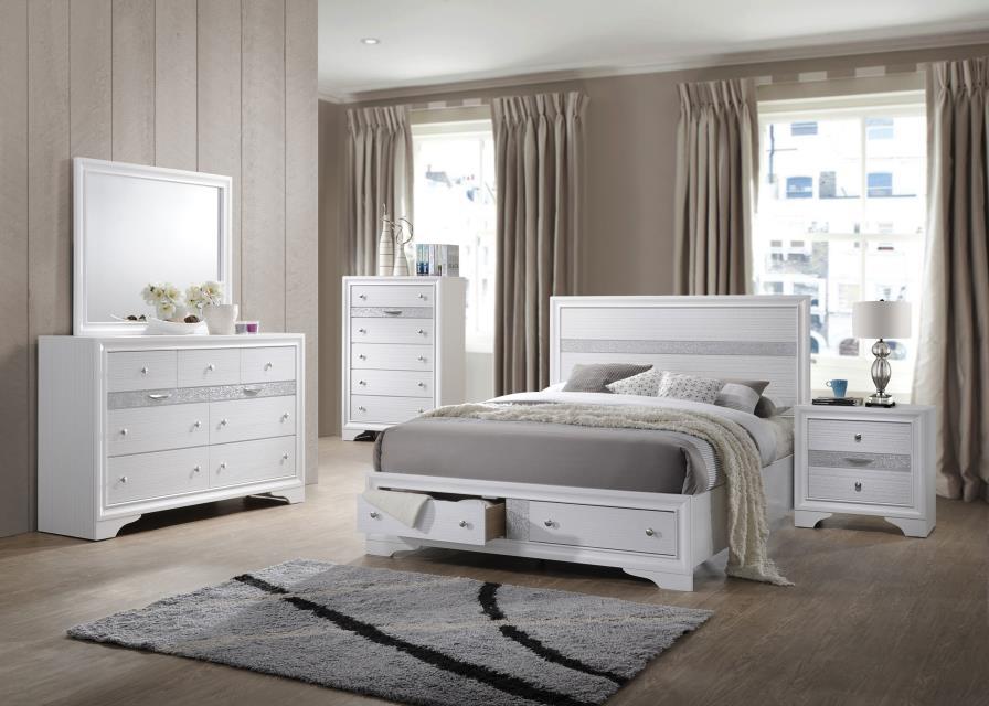 Alamar Queen Bedroom Set - White