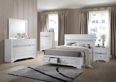 Alamar Queen Bedroom Set - White